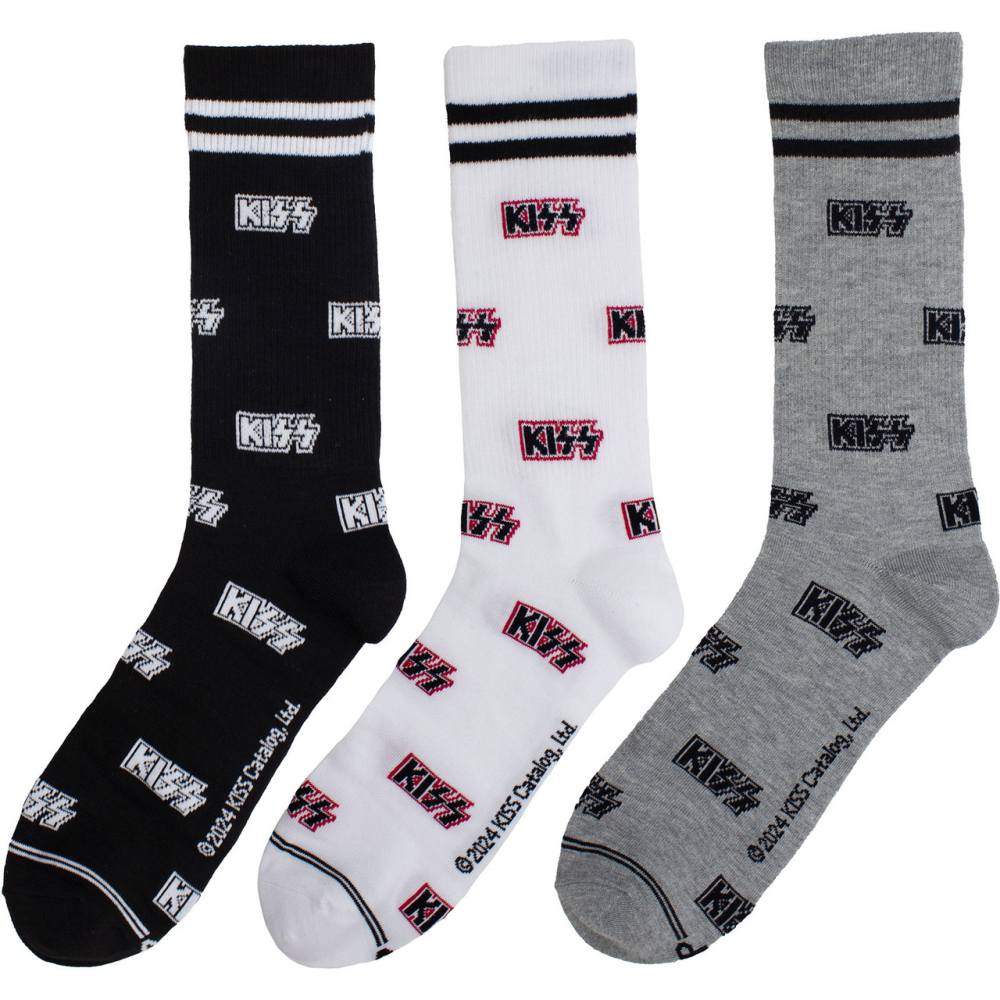 Kiss - Logos Socken - Mehrfarben